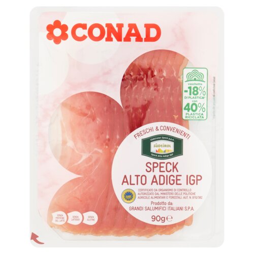 Freschi & Convenienti Speck Alto Adige IGP 90 g Conad