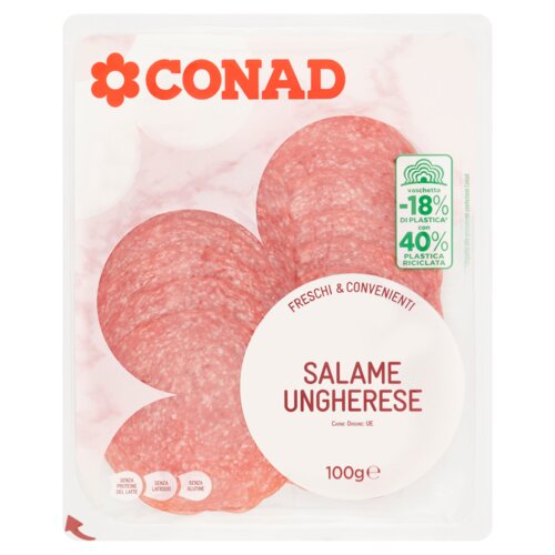 Freschi e Convenienti Salame Ungherese 100 g Conad