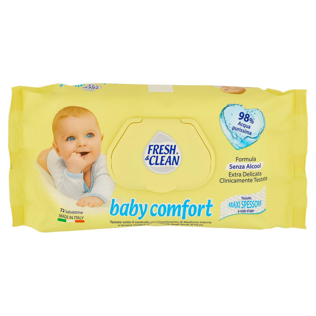 Fresh & Clean baby comfort Salviettine 72 pz