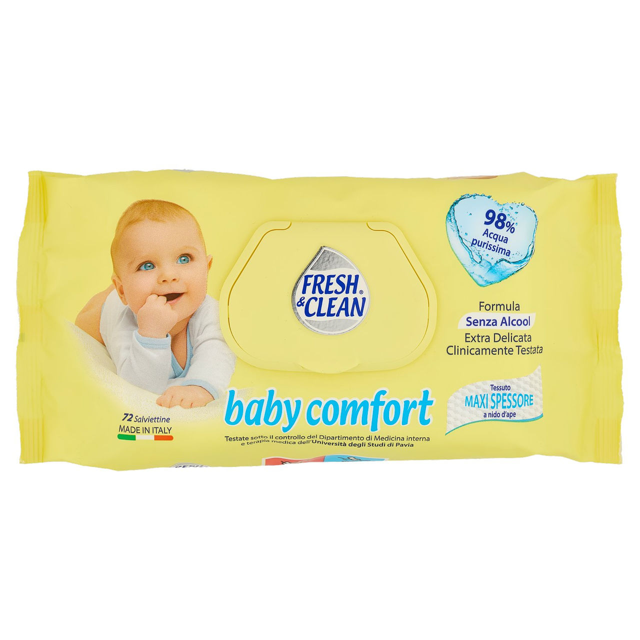Fresh & Clean baby comfort Salviettine 72 pz