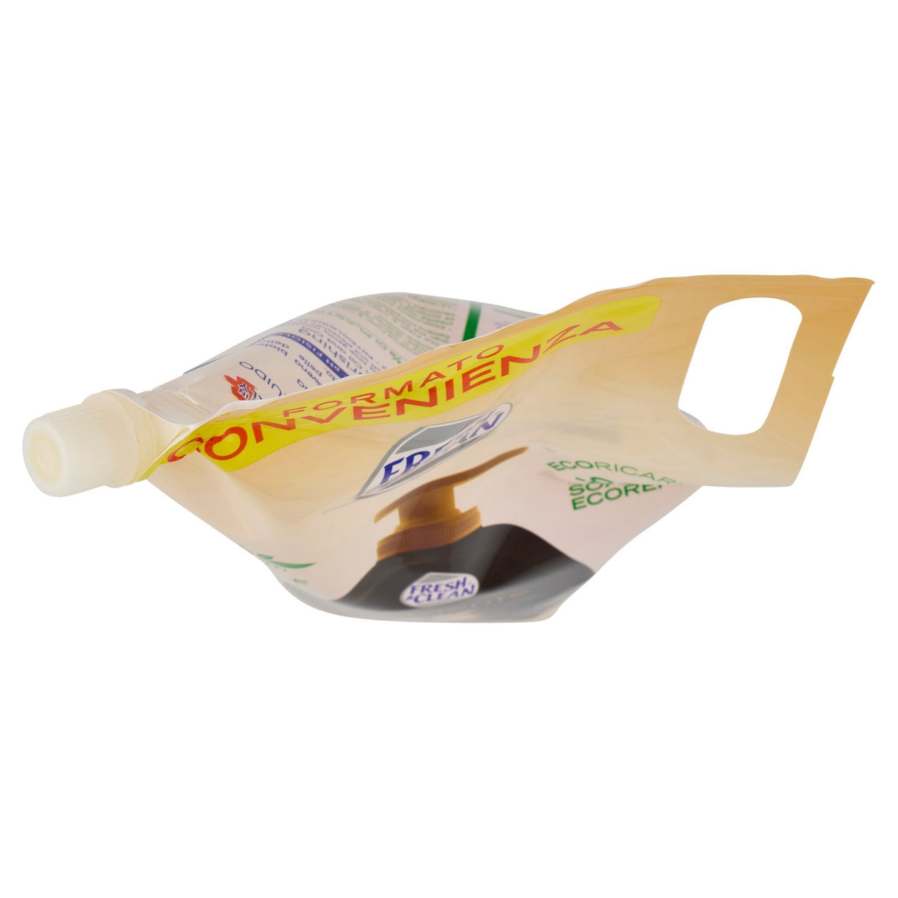 Fresh & Clean Sapone Liquido Nutriente Olio di Argan e Avena Ecoricarica 1000 ml