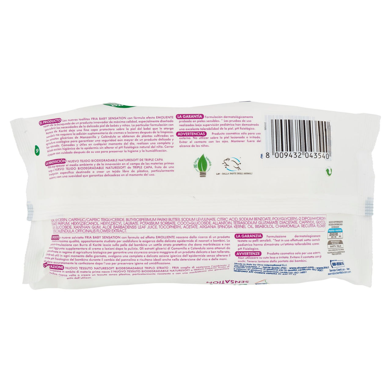 Fria Baby Sensation 70 pz