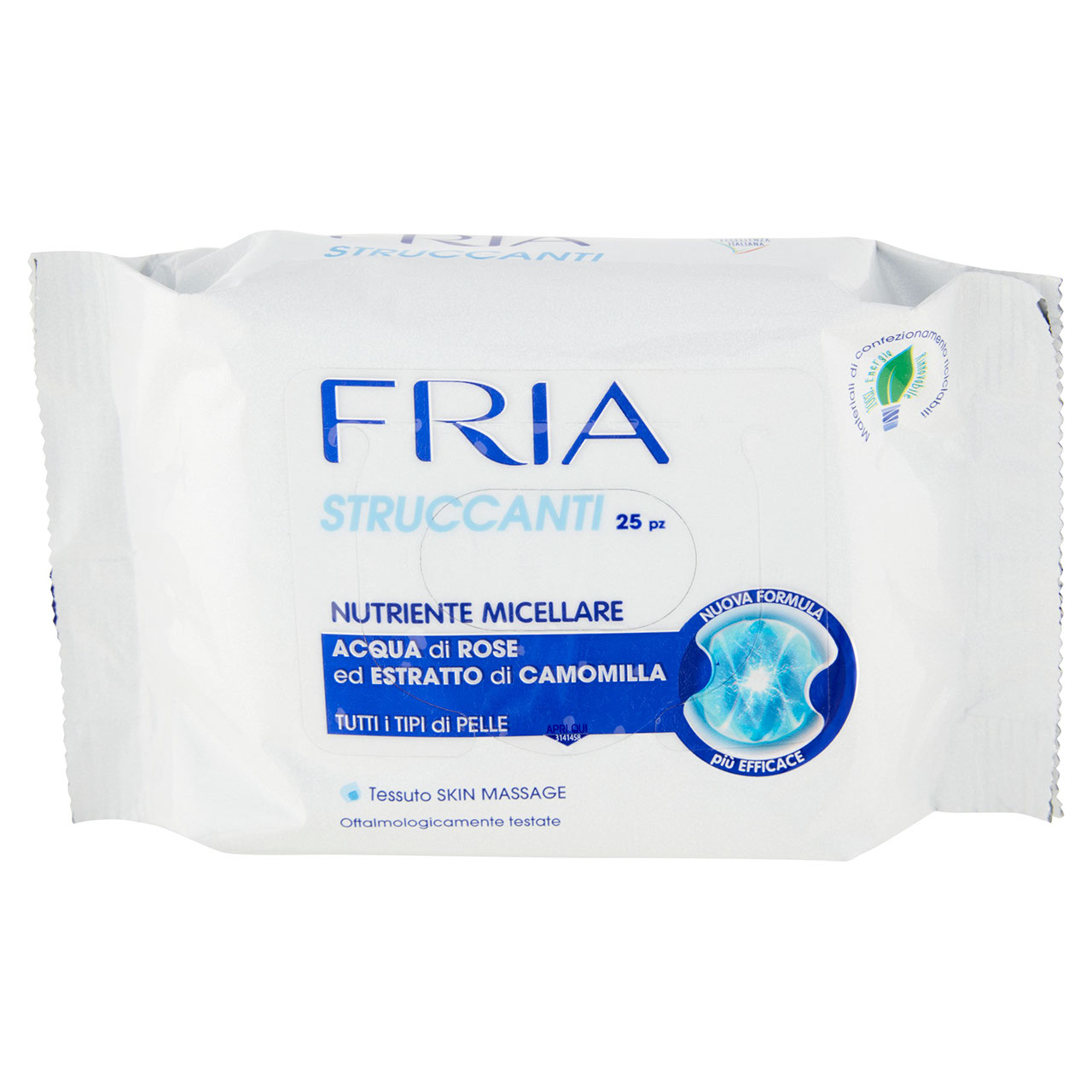 Fria Struccanti Nutriente Micellare Tutti i Tipi di Pelle 25 pz
