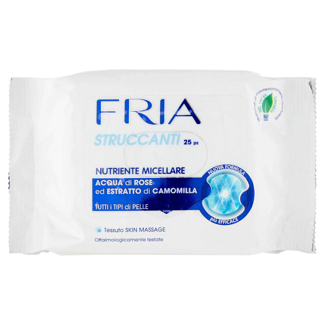 Fria Struccanti Nutriente Micellare Tutti i Tipi di Pelle 25 pz