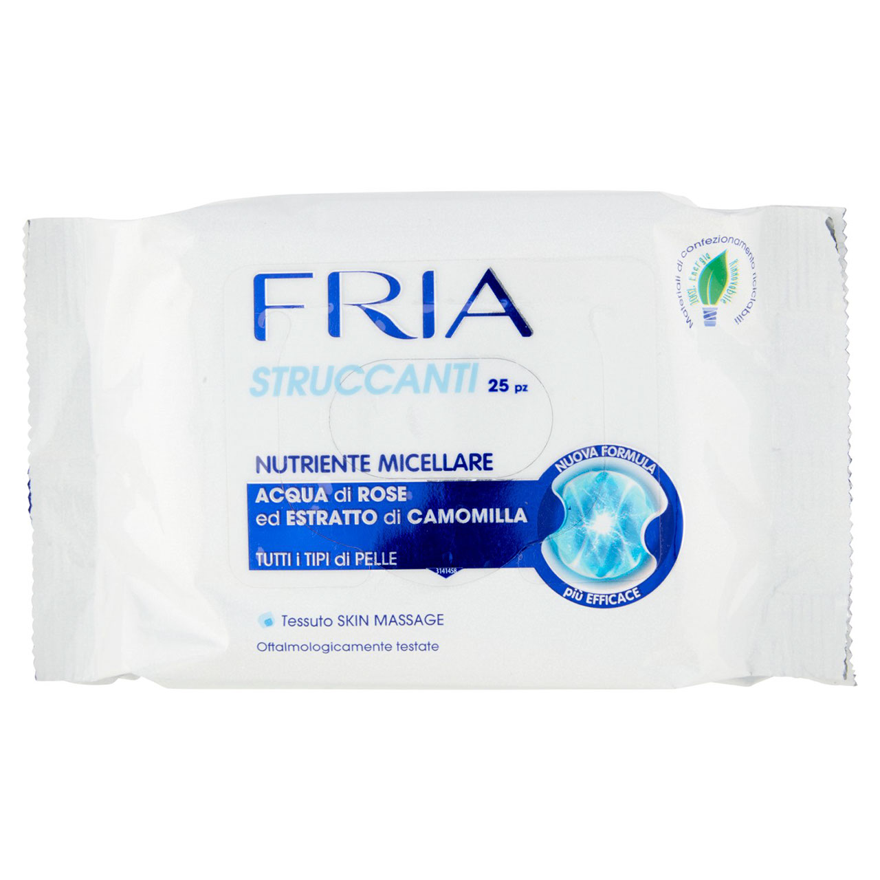 Fria Struccanti Nutriente Micellare Tutti i Tipi di Pelle 25 pz