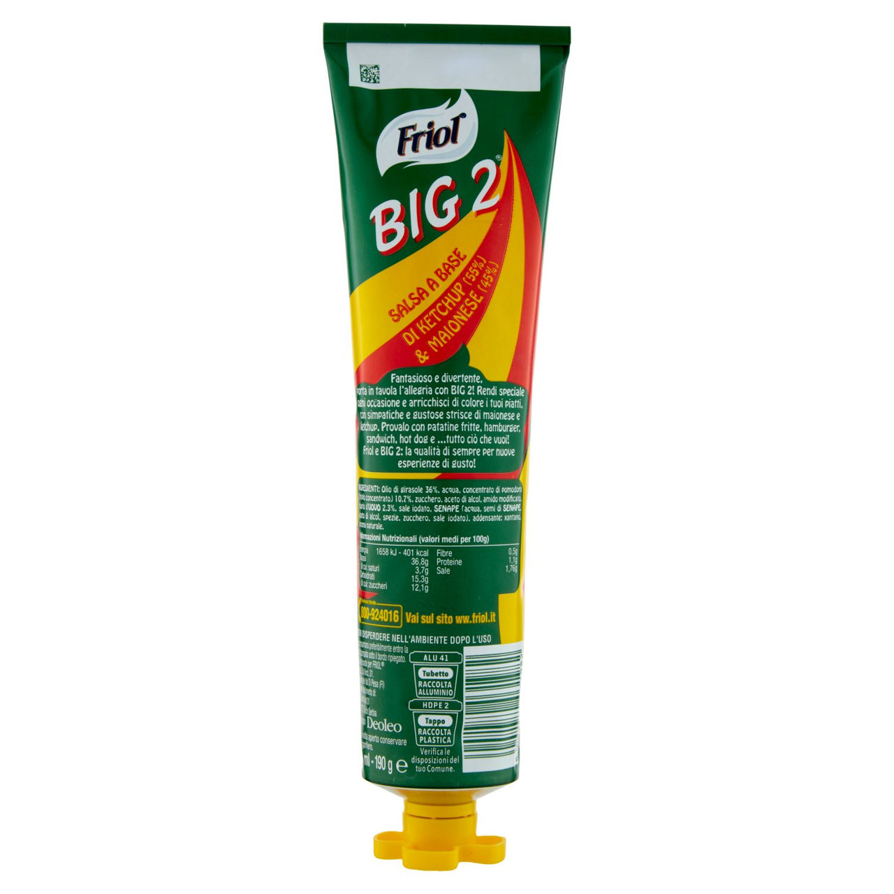 Friol Big 2 Maionese & Ketchup 190 g