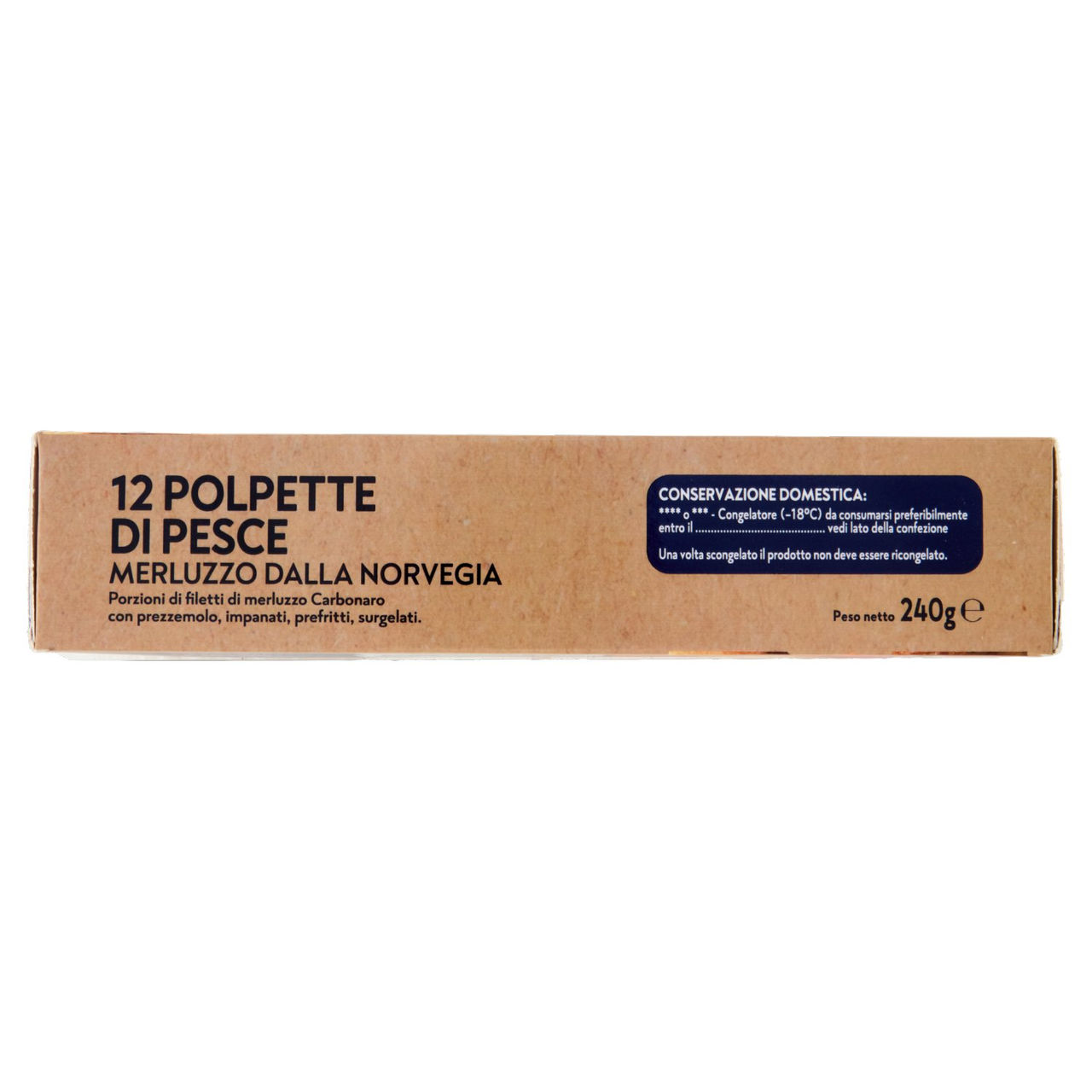 FRoSTA 12 Polpette di Pesce Merluzzo dalla Norvegia 240 g