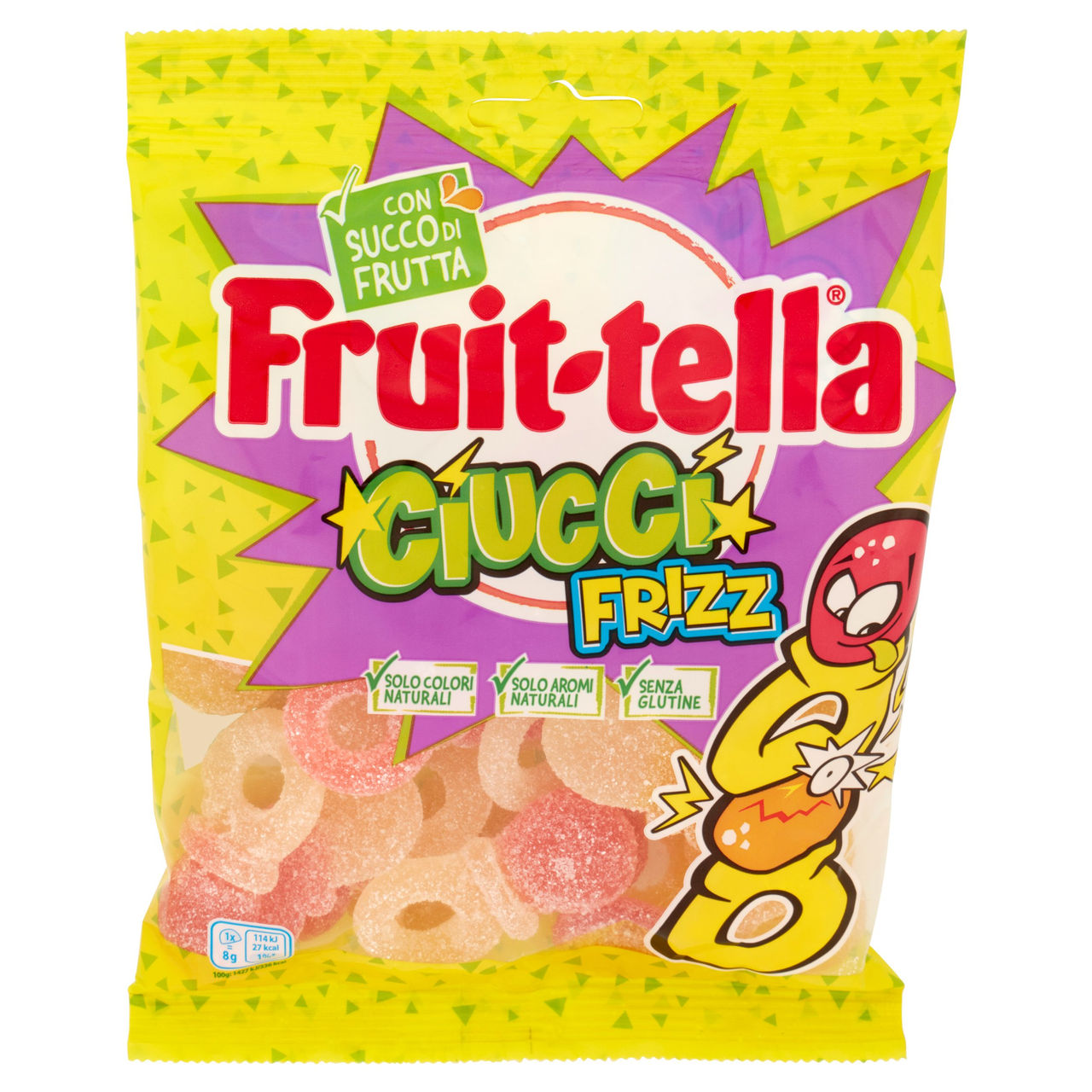 Fruit-tella Ciucci Frizz 175 g in vendita online