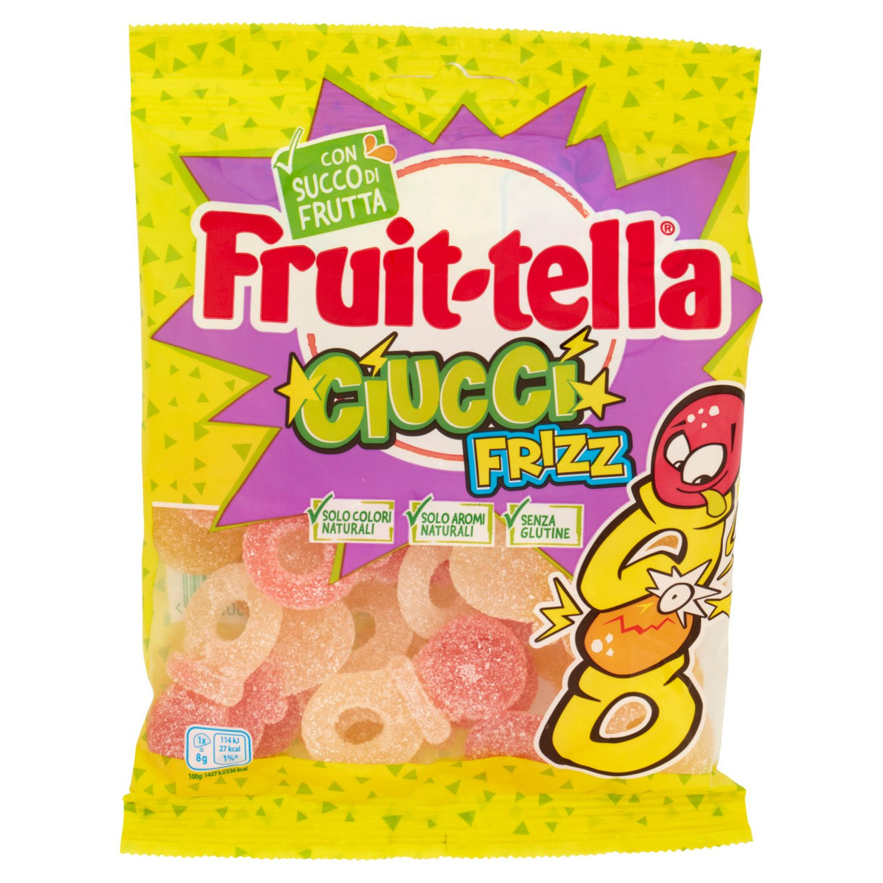 Fruit-tella Ciucci Frizz 175 g in vendita online