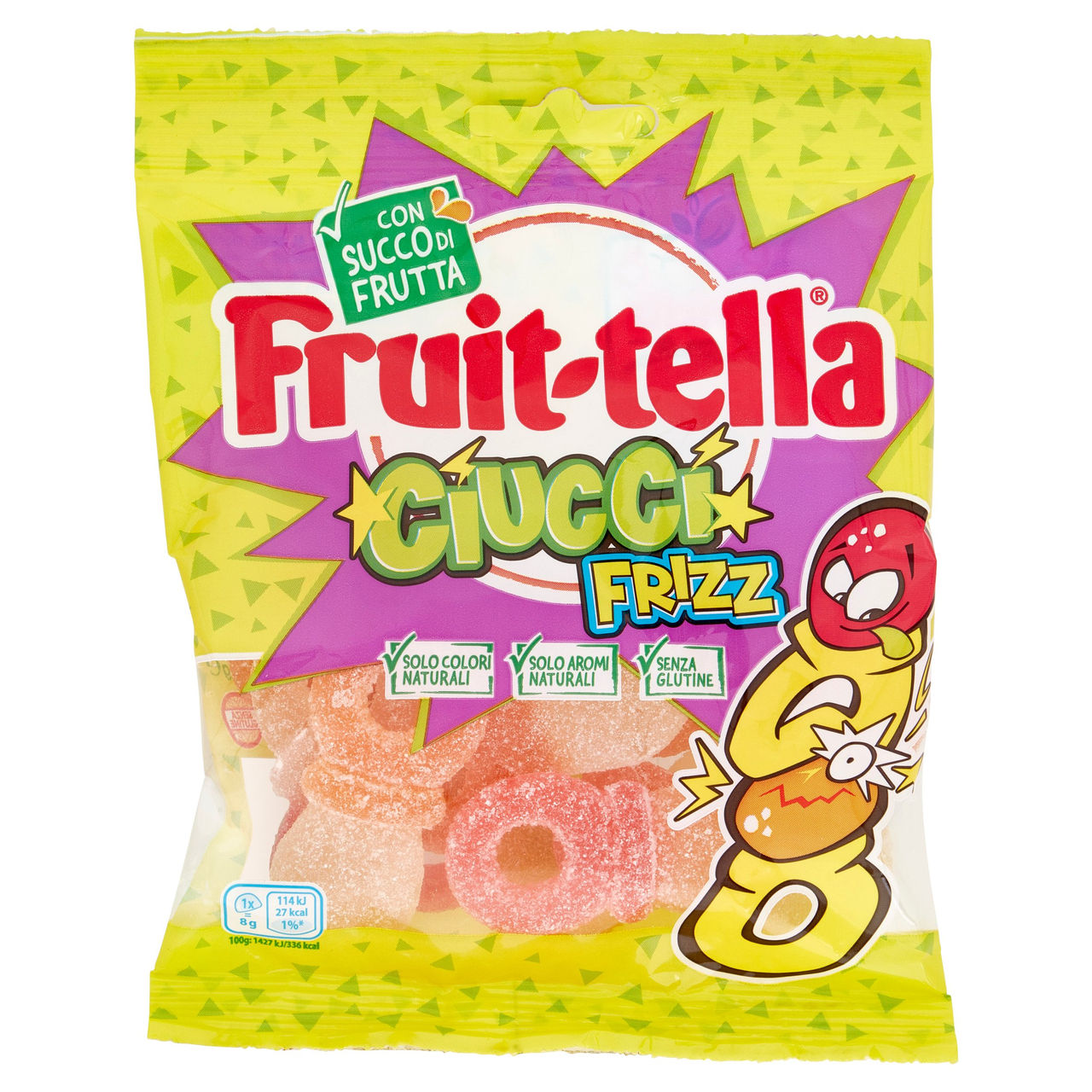 Fruit-tella Ciucci Frizz 90 g