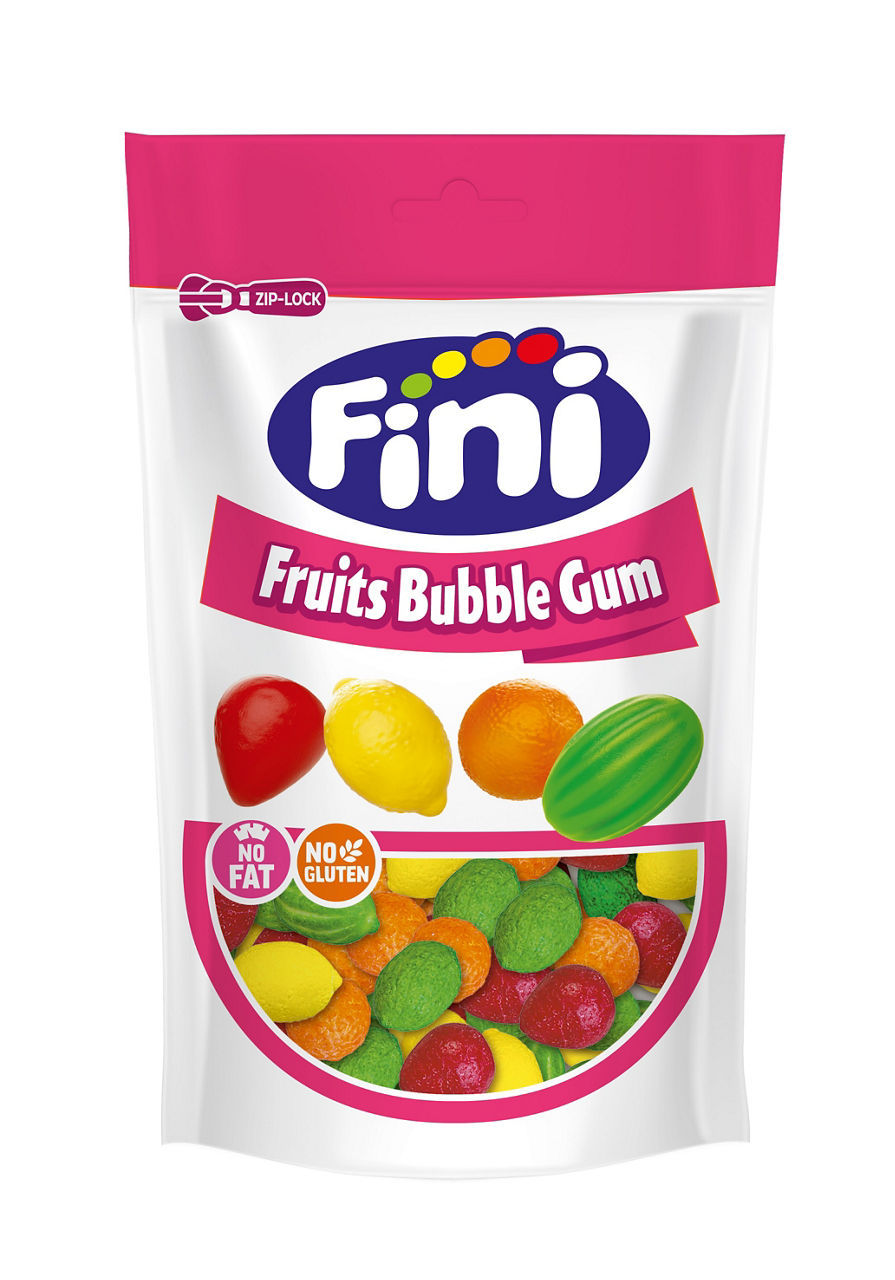 Fruits Bubble Gum Fini macedonia 150 g