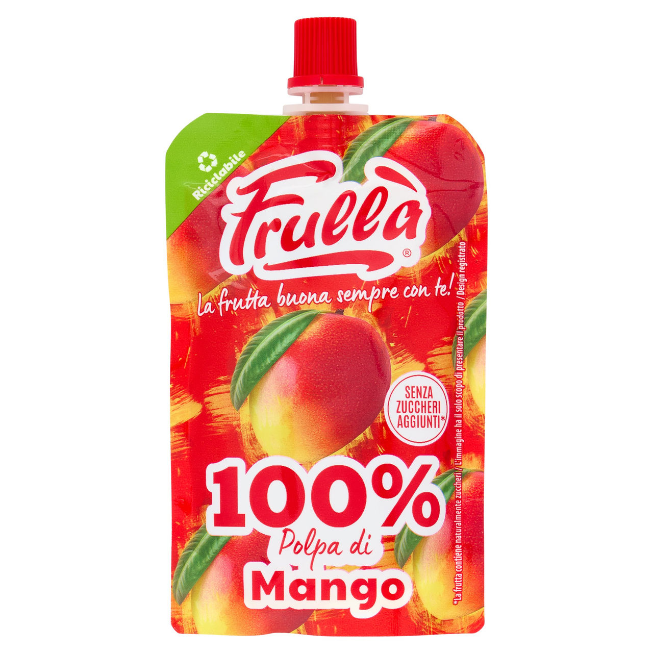 Frullà 100% Polpa di Mango Senza Zuccheri Aggiunti* 90 g
