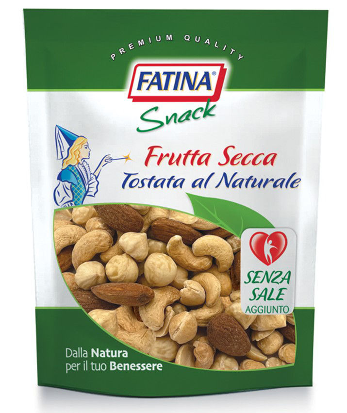 Frutta secca tostata al naturale Snack Fatina senza sale aggiunto conf. da 150 g