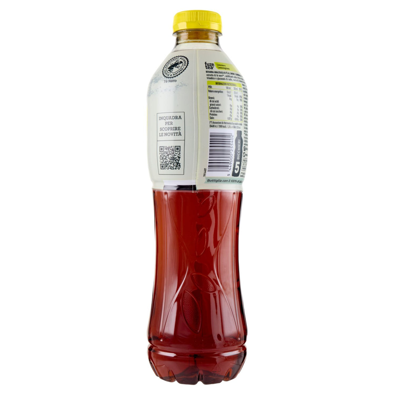 FUZE TEA Limone e Lemongrass Zero PET 1,25L