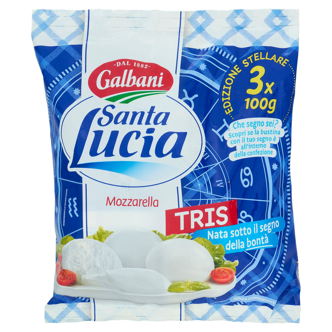 Galbani Santa Lucia Mozzarella Tris 3 x 100 g