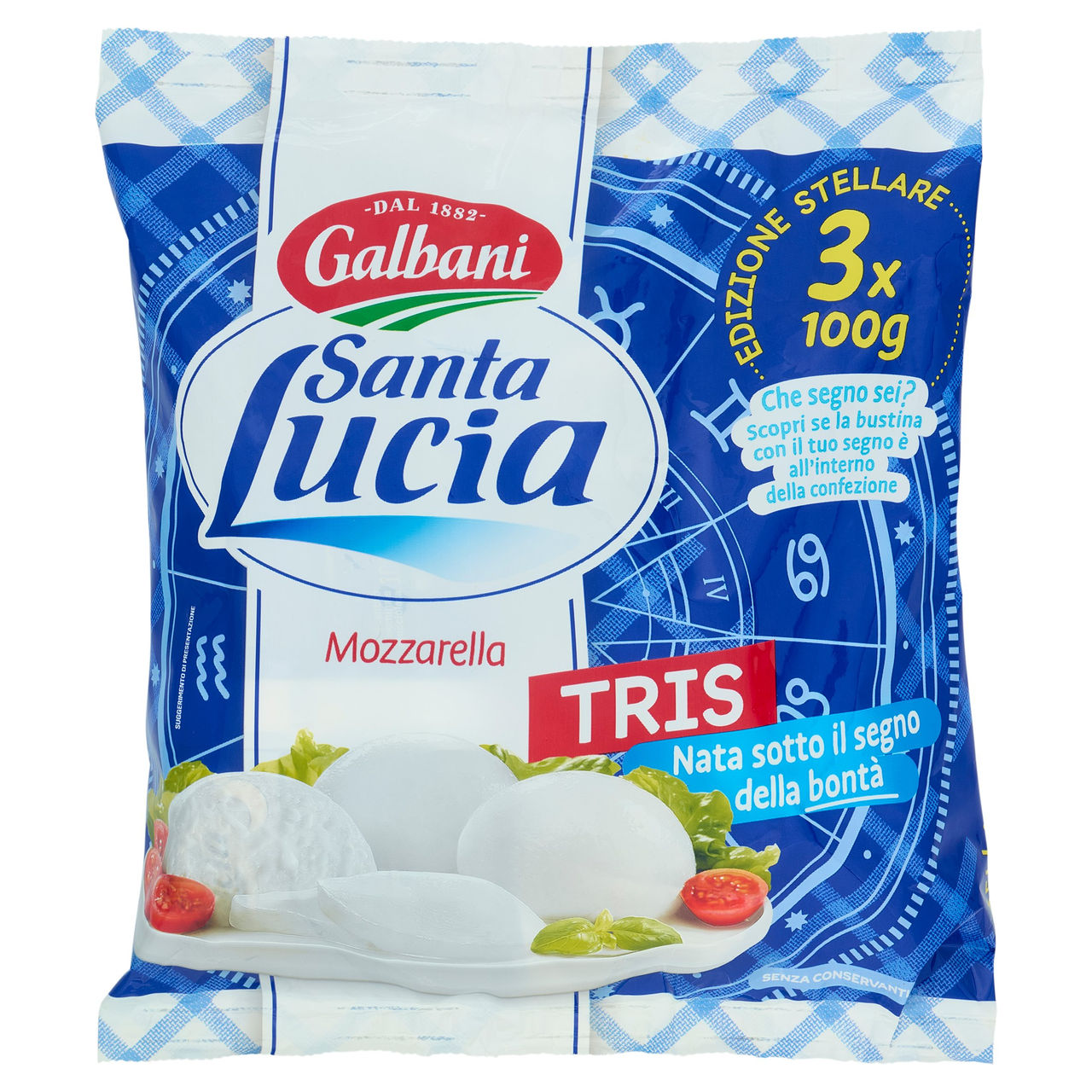Galbani Santa Lucia Mozzarella Tris 3 x 100 g