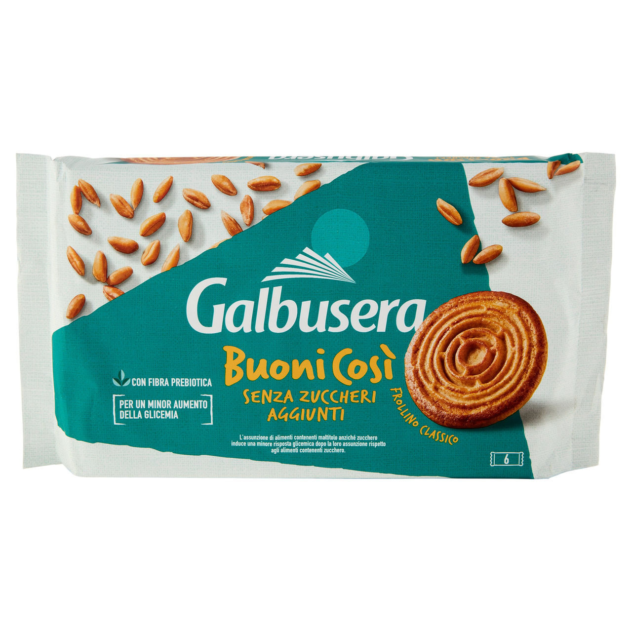 Biscotti Galbusera BuoniCosì 300 g senza zuccheri aggiunti ai 4