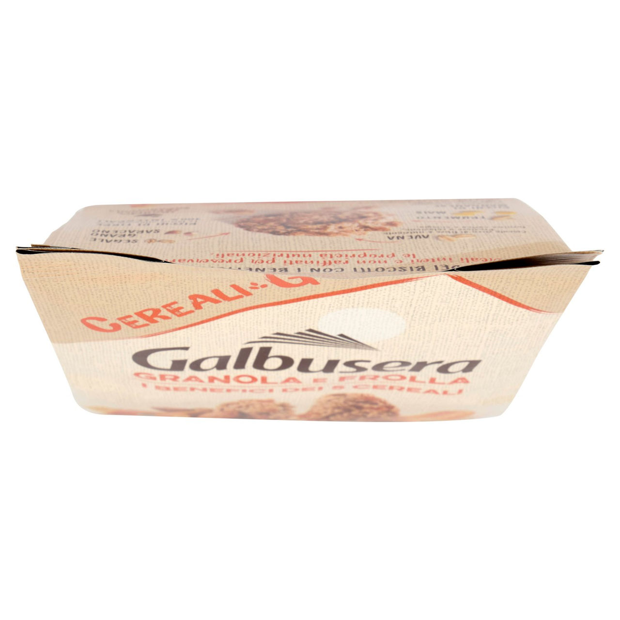 Galbusera Cereali G Granola e Frolla con Albicocca, Arance e Mandorle 300 g