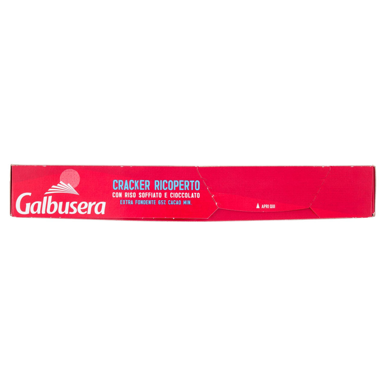 Galbusera Cracker Ricoperto con Riso Soffiato e Cioccolato Extra Fondente 5 x 30 g