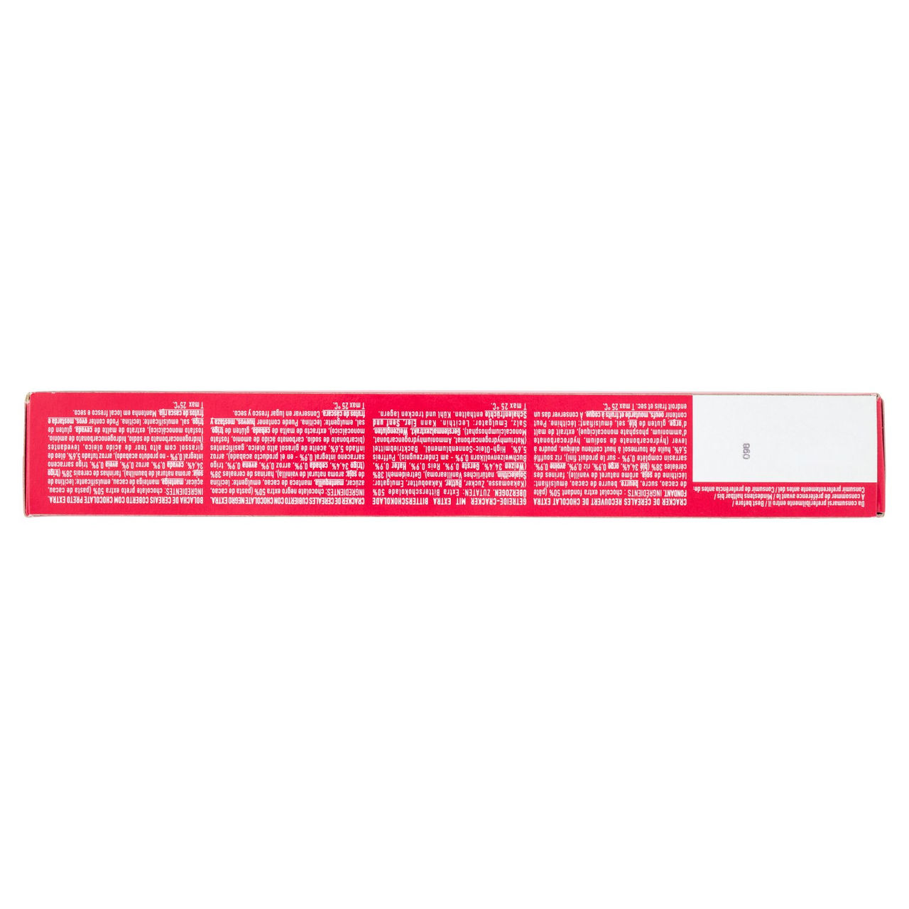 Galbusera Cracker Ricoperto con Riso Soffiato e Cioccolato Extra Fondente 5 x 30 g