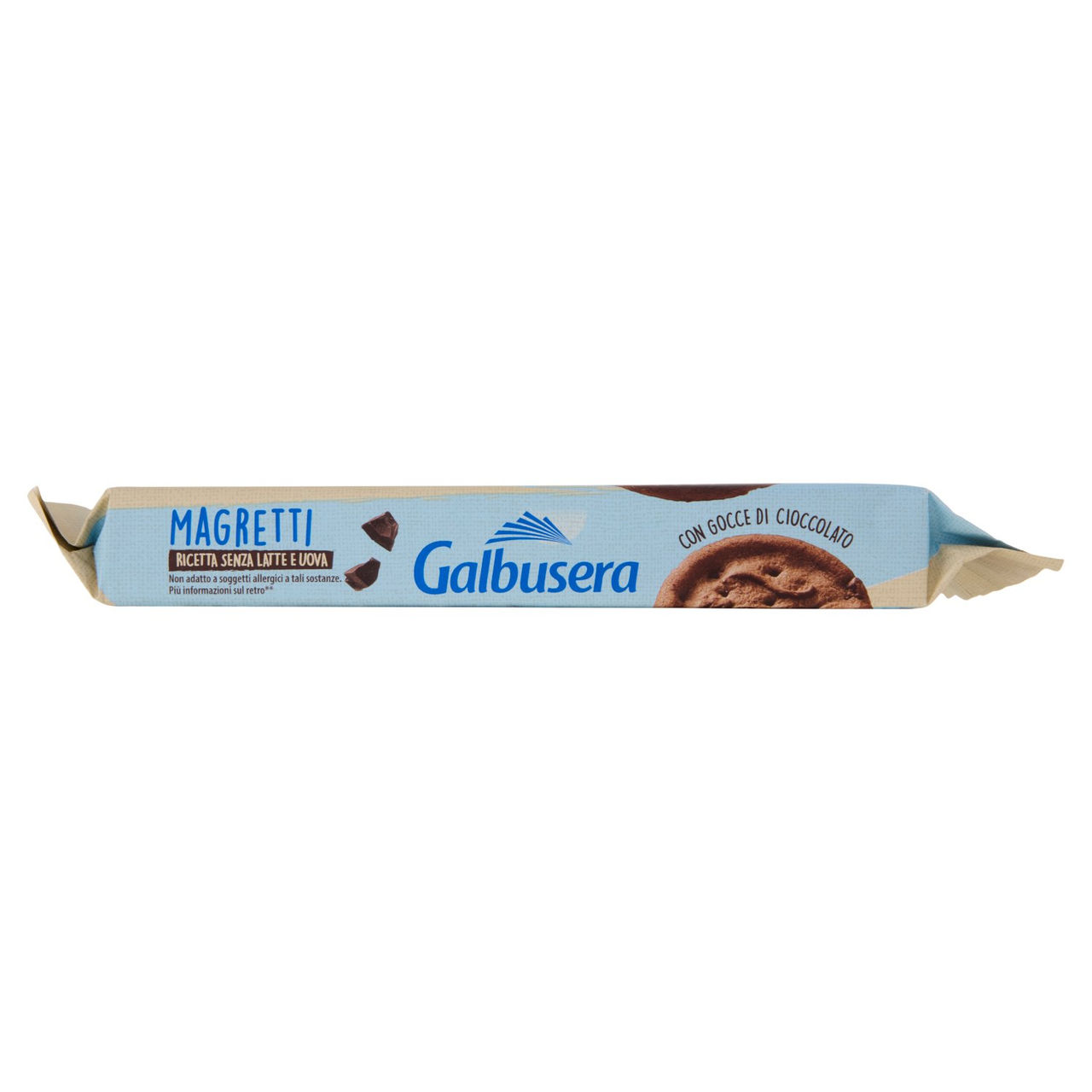 Galbusera Magretti -30% di Grassi* con Gocce di Cioccolato 6 x 43,3 g
