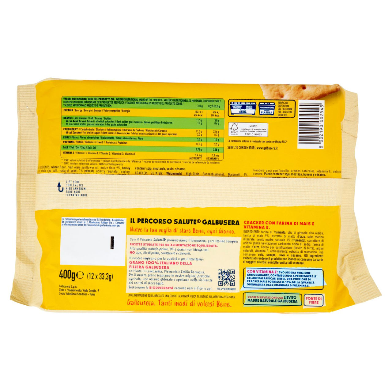 Galbusera Mais 12 x 33,3 g