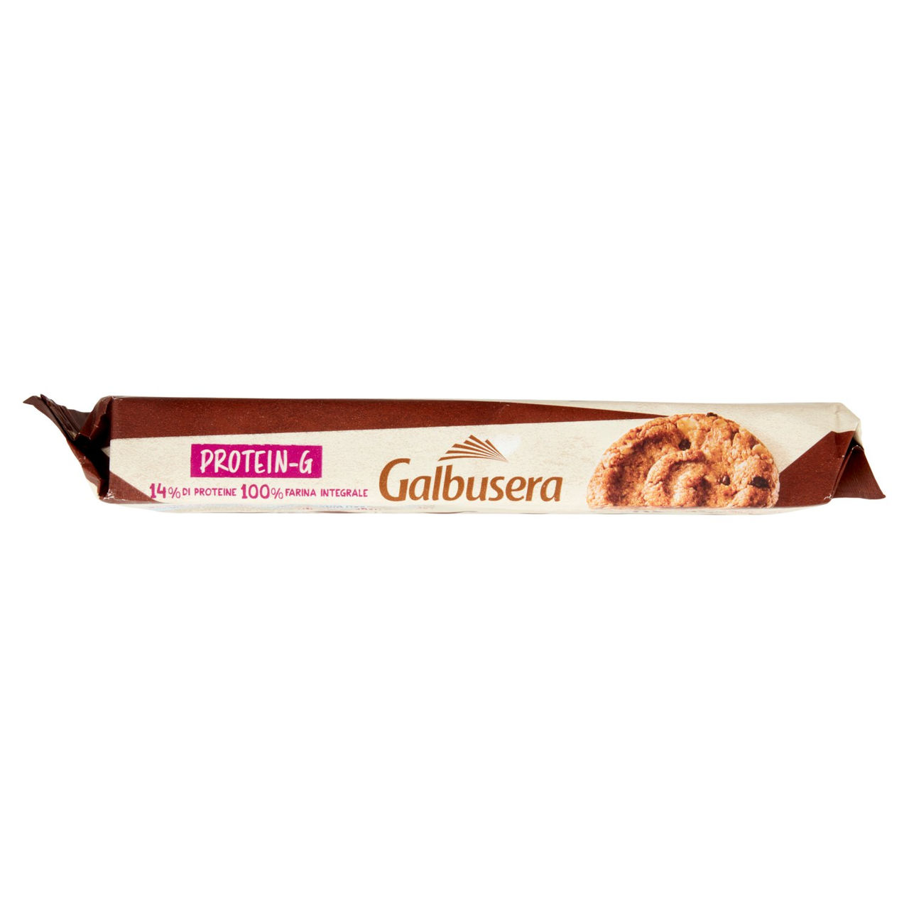 Galbusera Protein-G con Fiocchi di Avena, Granella di Soia e Cioccolato 6 x  50 g