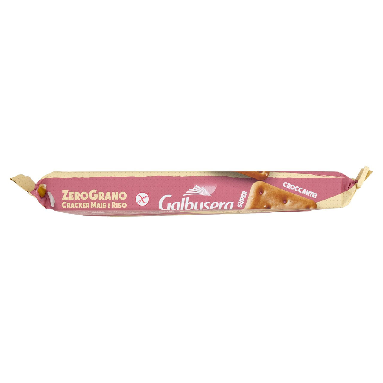 Galbusera ZeroGrano Cracker Mais e Riso Senza Glutine 8 x 40 g