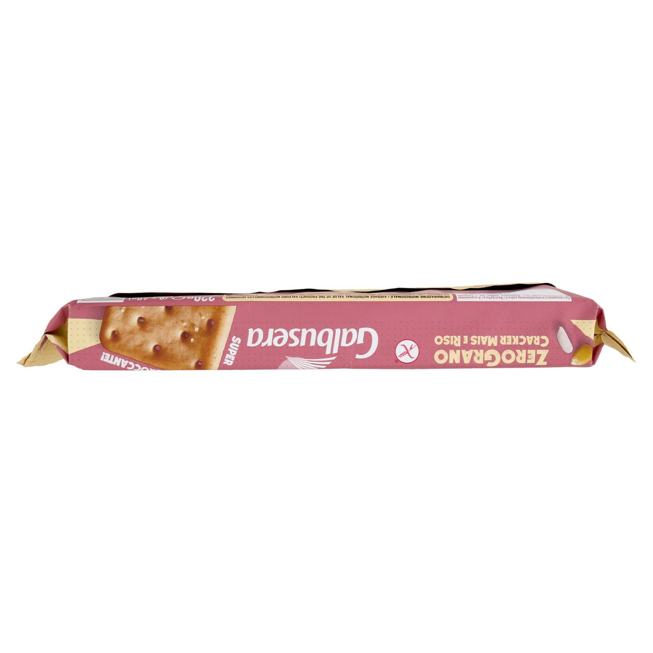 Galbusera ZeroGrano Cracker Mais e Riso Senza Glutine 8 x 40 g