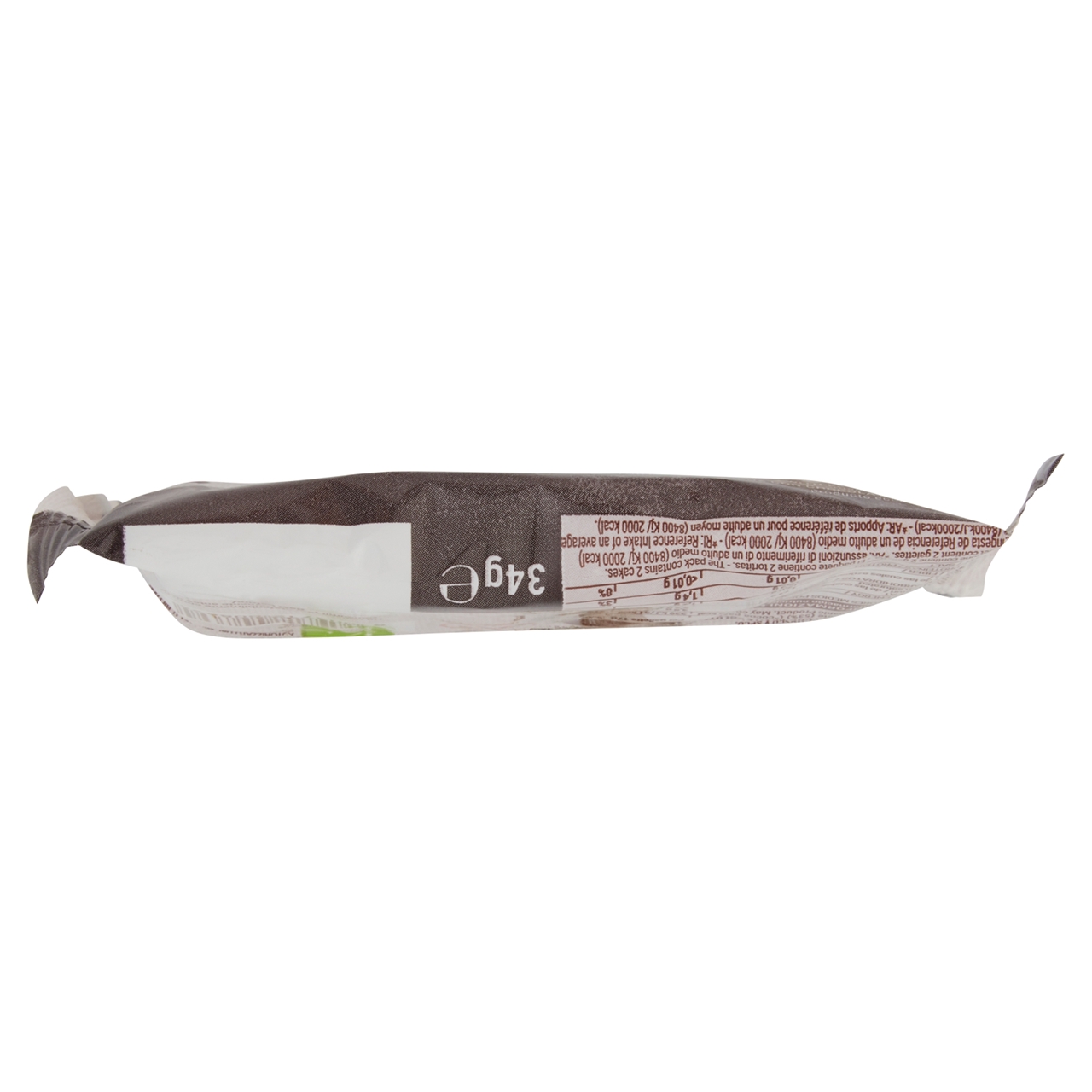 Gallette monoporzione Sarchio con cioccolato fondente extra senza glutine bio vegan 34 g