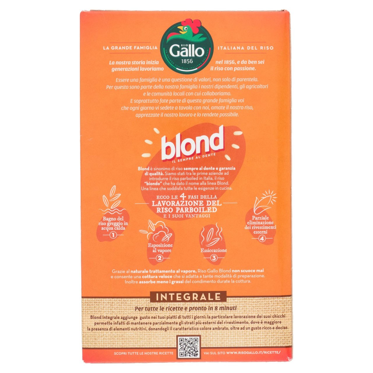 Gallo blond Integrale 1 Kg