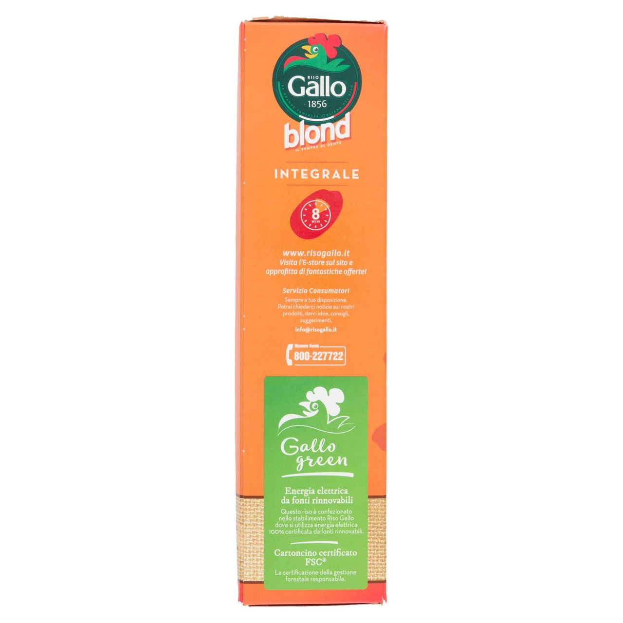 Gallo blond Integrale 1 Kg