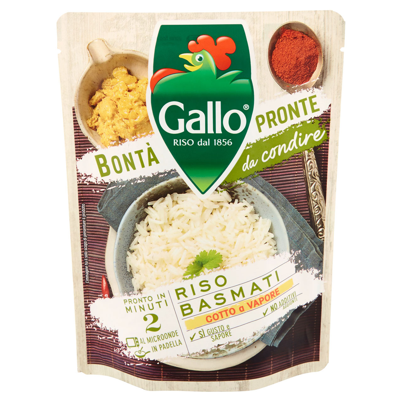 Gallo Bontà Pronte da condire Riso Basmati 250 g