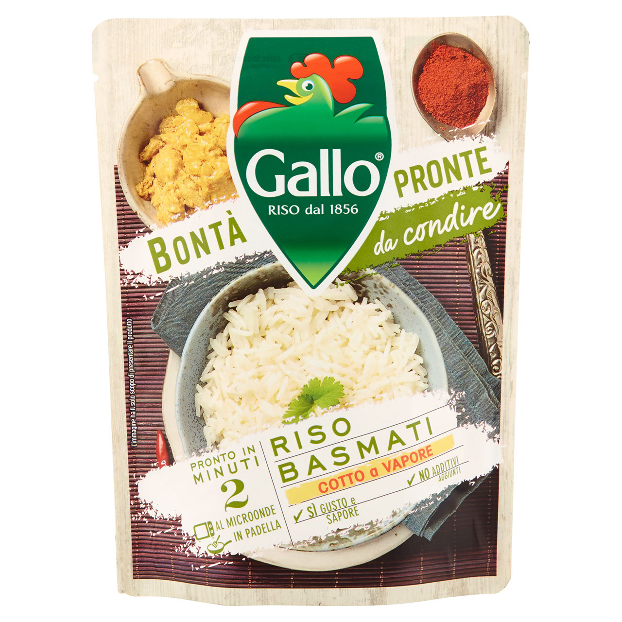 Gallo Bontà Pronte da condire Riso Basmati 250 g