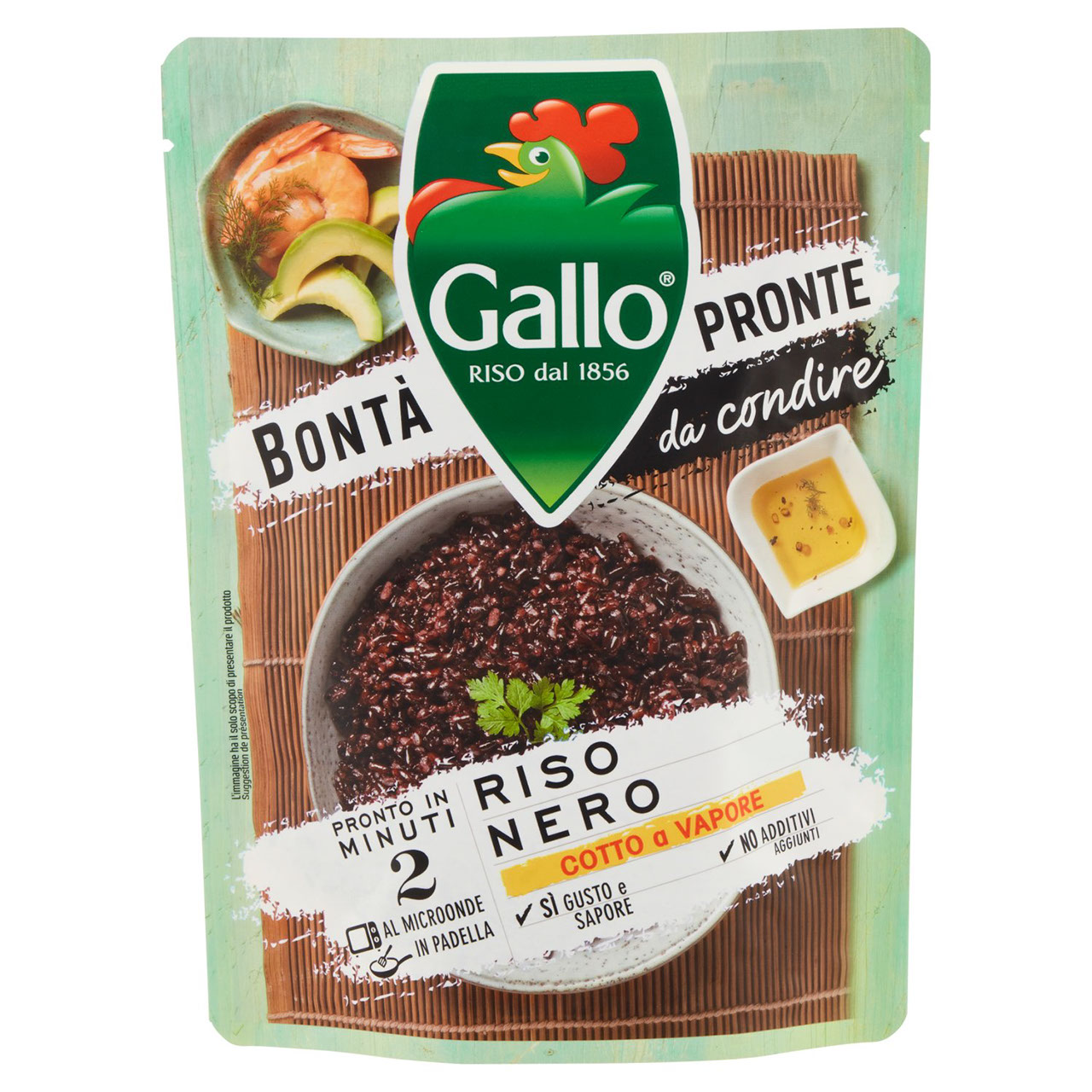 Gallo Bontà Pronte da condire Riso Nero 250 g