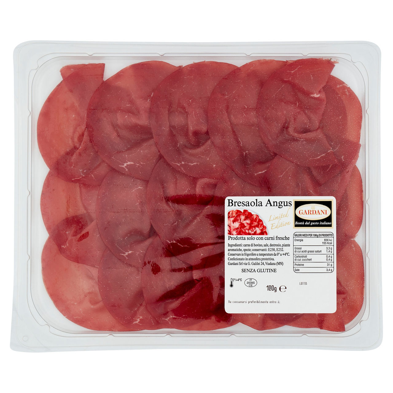 Gardani Bresaola Angus 100 g