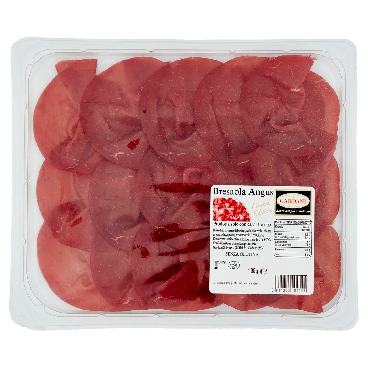 Gardani Bresaola Angus 100 g