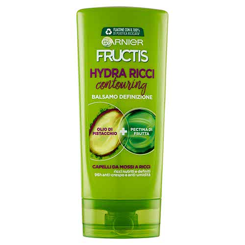 Garnier Balsamo Fructis Hydra Ricci Contouring, per Capelli Ricci Tendenti al Crespo