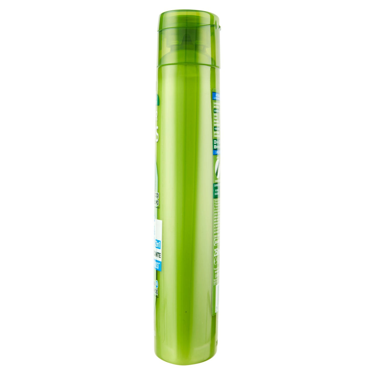 Garnier Fructis Shampoo Forti & Brillanti 2in1, shampoo fortificante per capelli normali, 250 ml
