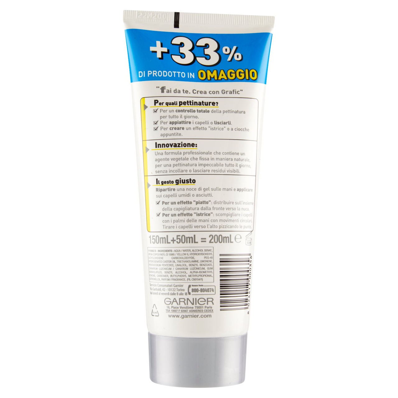 Garnier Grafic Gel crea-fix 200 mL