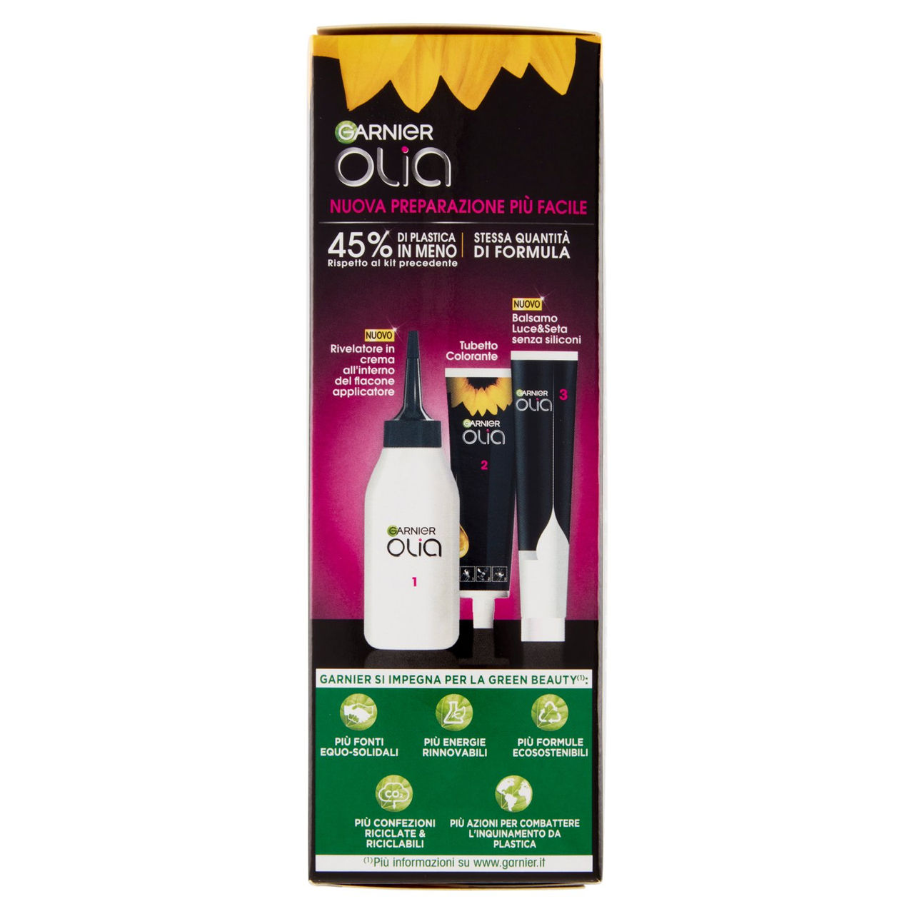 Garnier Olia Tinta Capelli, Senza Ammoniaca, Dark Brown 40