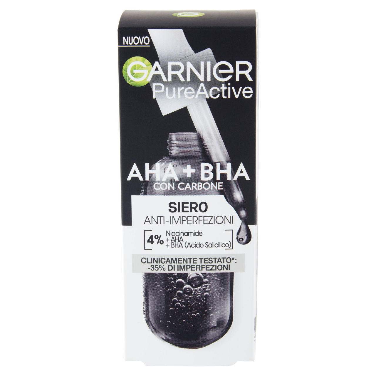 Garnier PureActive, Siero AHA BHA Anti-Imperfezioni, 30 ml