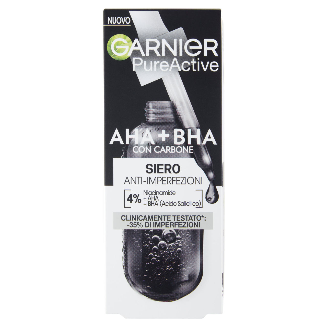 Garnier PureActive, Siero AHA BHA Anti-Imperfezioni, 30 ml