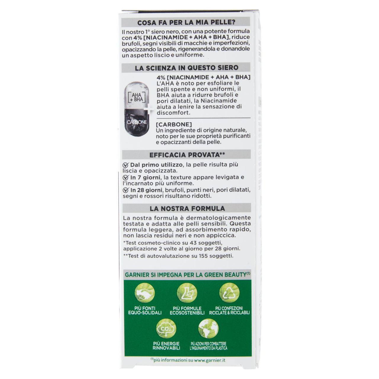 Garnier PureActive, Siero AHA BHA Anti-Imperfezioni, 30 ml
