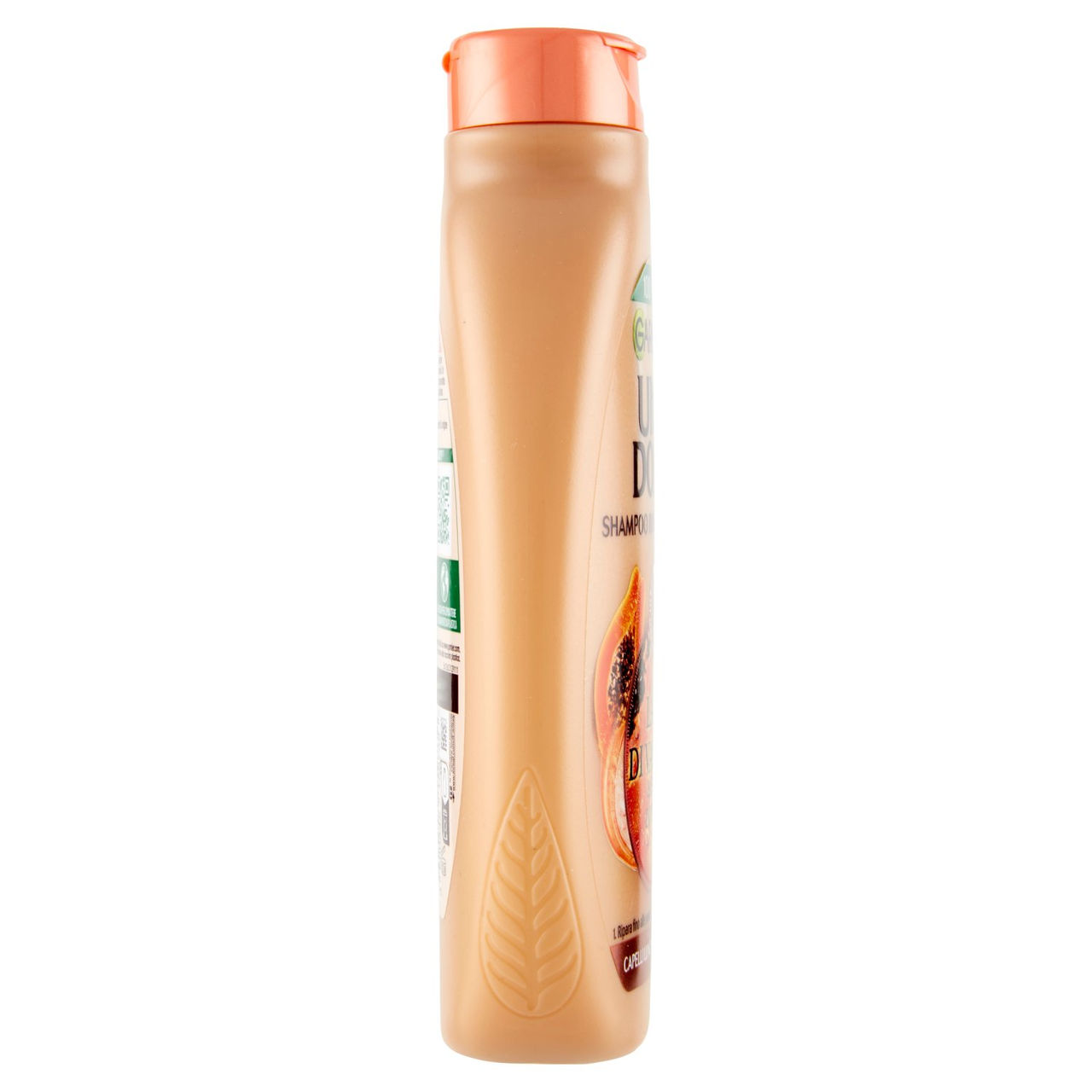 Garnier Shampoo Ultra Dolce Vaniglia e Polpa di Papaya, Shampoo per Capelli Lunghi, 250 ml