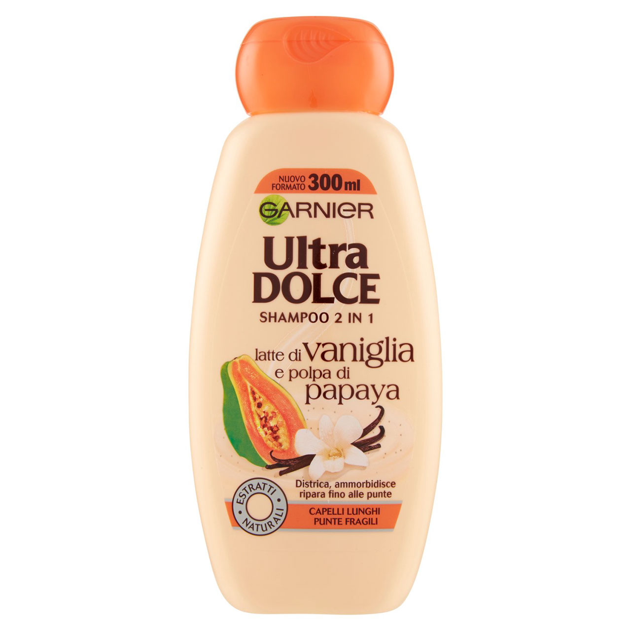 Garnier Ultra Dolce Shampoo 2in1 capelli lunghi Conad