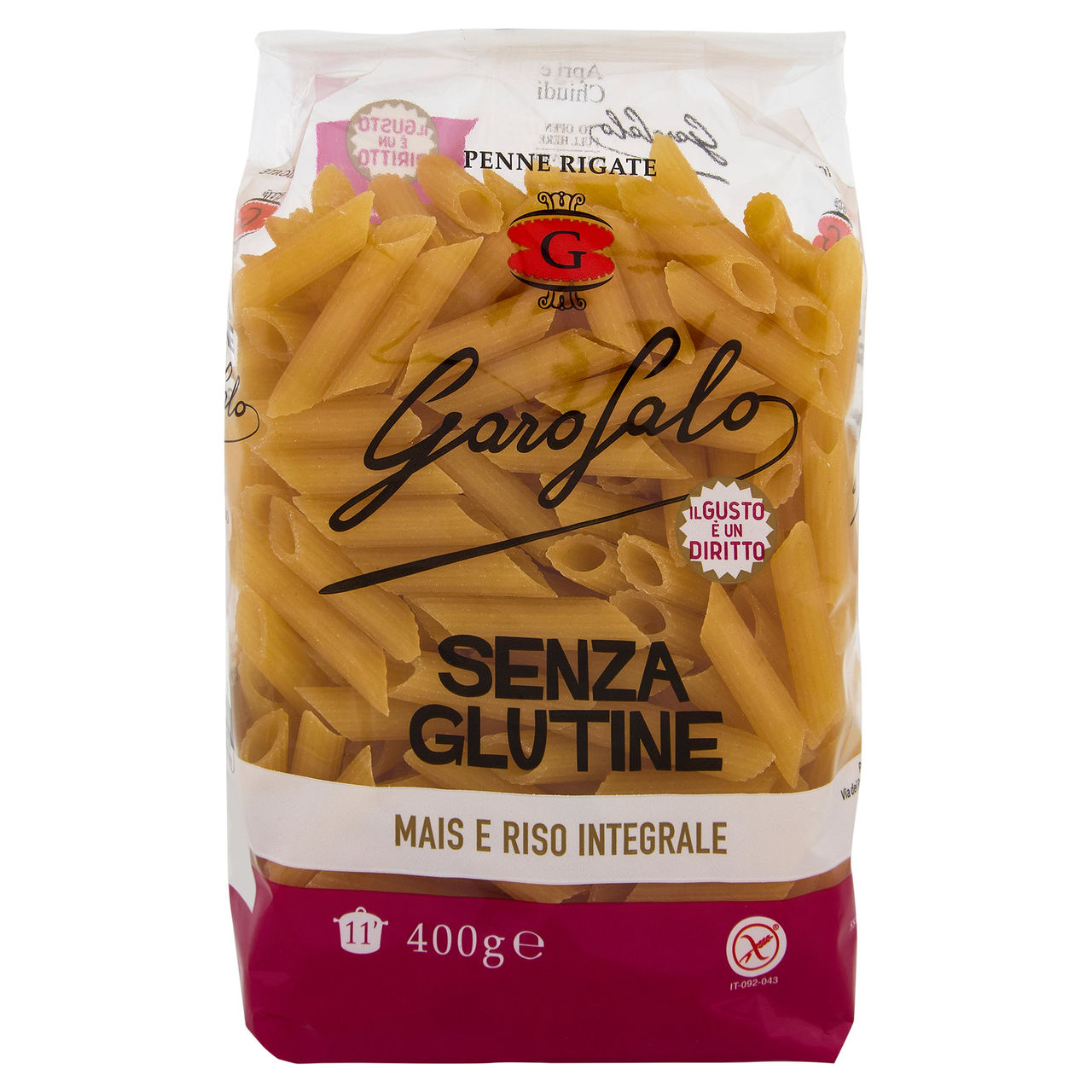 Garofalo Penne Rigate Senza Glutine 400 g