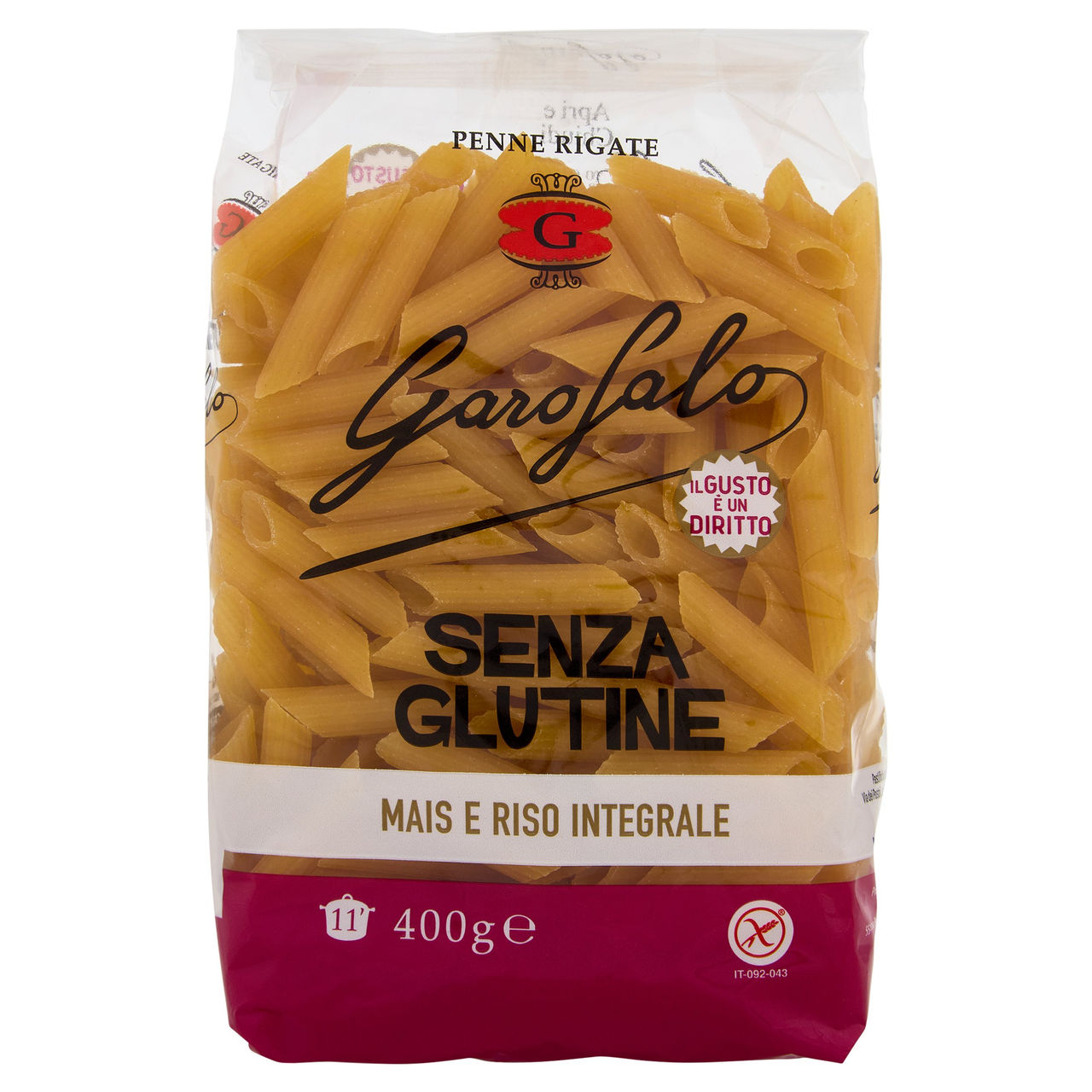 Garofalo Penne Rigate Senza Glutine 400 g