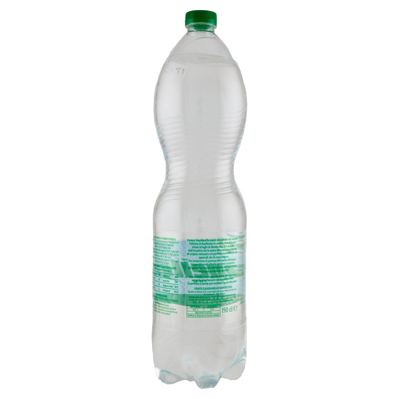 Gaudianello Acqua Minerale Effervescente Naturale dal Monte Vulture 150 cl