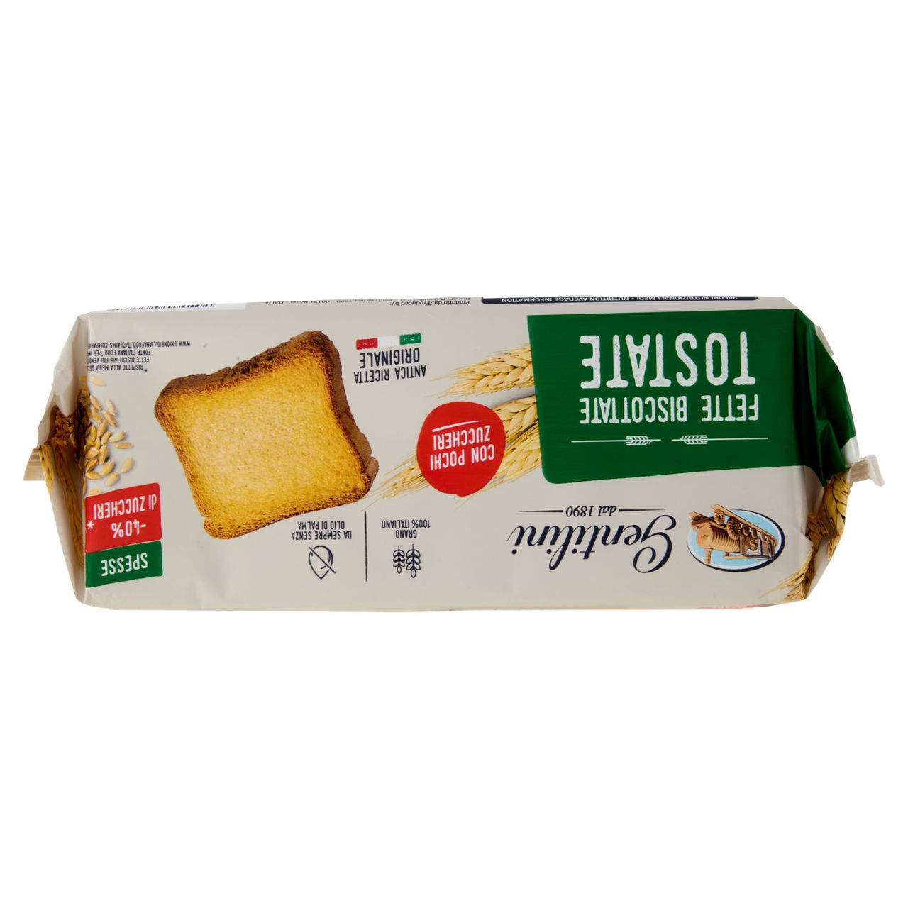 Gentilini Fette Biscottate Tostate 175 g